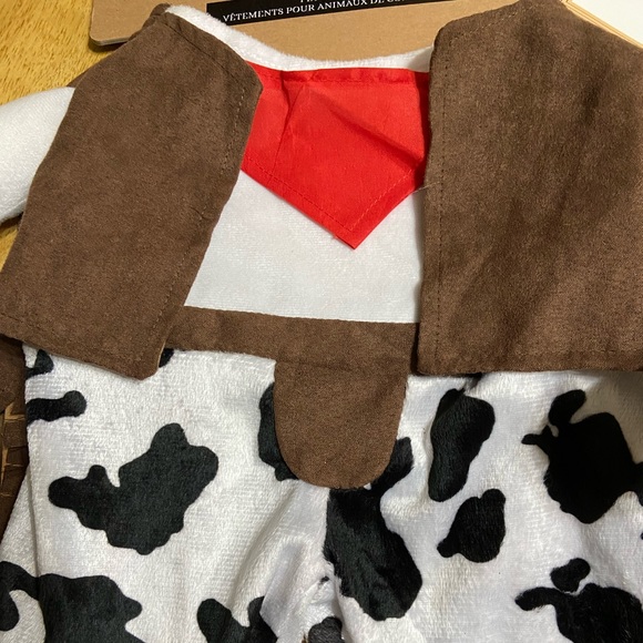 WITCH CRAFTERS Cowboy Dog Costume (No Hat) Sz Large - Picture 7 of 7
